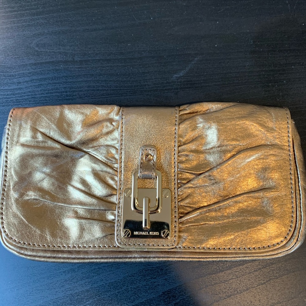 Michael Kors envelope clutch